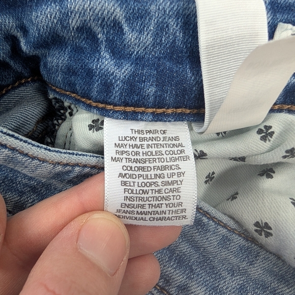 Lucky Brand Women's Sienna Slim Boyfriend Light Wash Jeans Size 6 / 28 - Picture 10 of 11